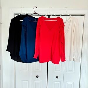 Torrid Sweaters and Harper Blouse Size 4